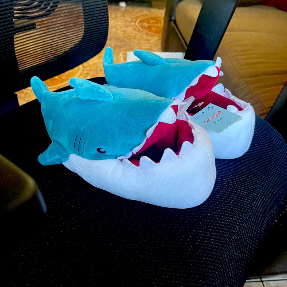 Baby shark slippers !!!